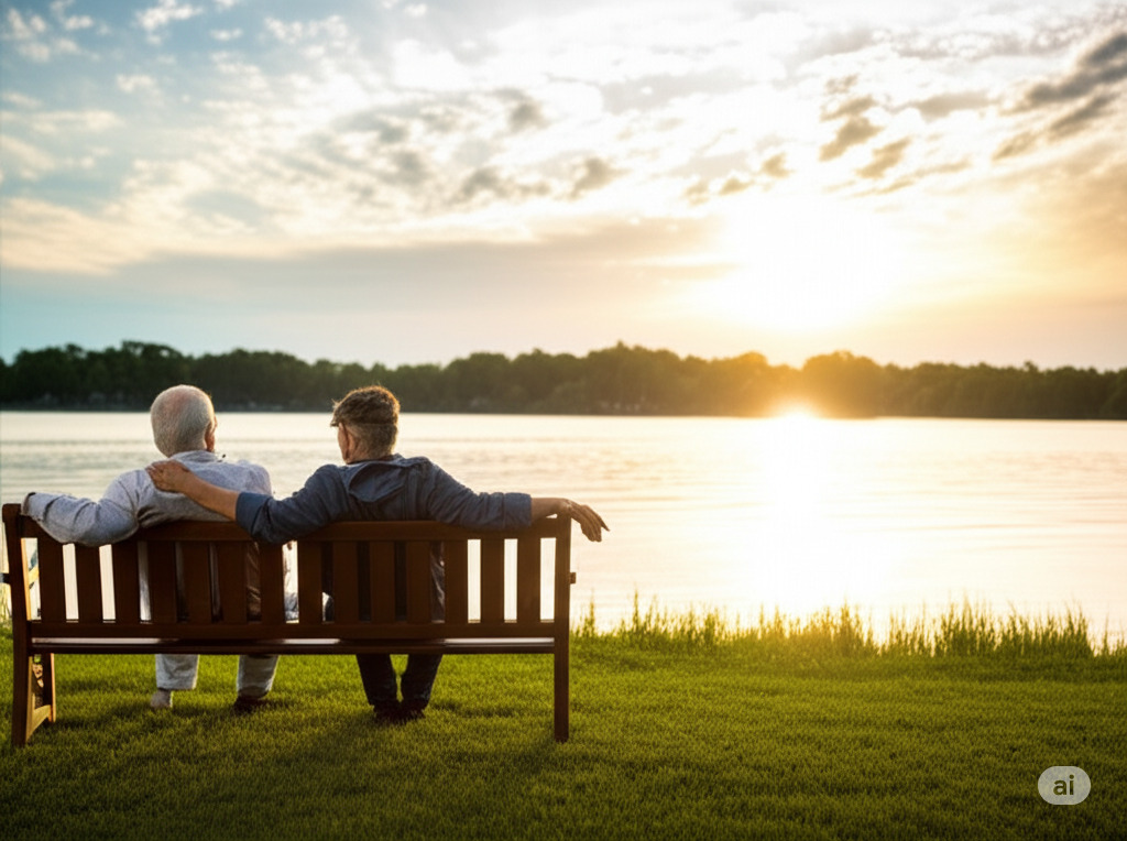 At the meeting with finance advisor.